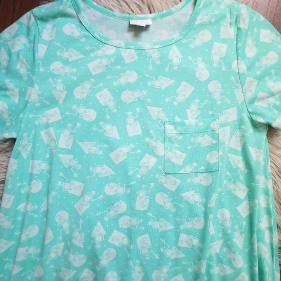Mint LuLaRoe Disney Kermit the Frog Muppet Carly - Picture 2 of 6